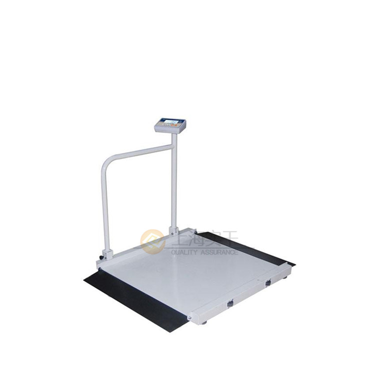 300kg輪椅電子稱帶引坡 抗沖擊電子輪椅秤